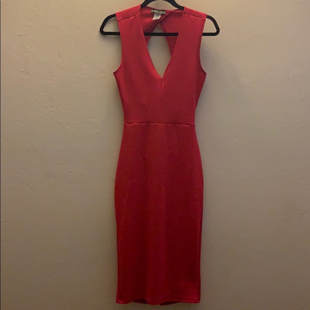 Bodycon Dress hot pink size M